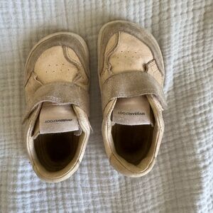 Vivo Barefoot Kids Beige Sneakers